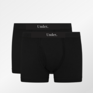 PACK DE DOS BÓXERES CON LOGO EN LA CINTURILLA