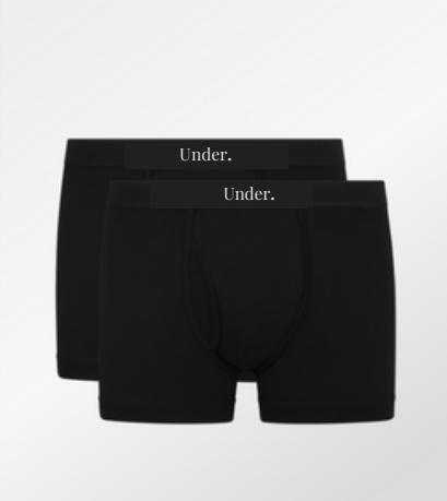 PACK DE DOS BÓXERES CON LOGO EN LA CINTURILLA